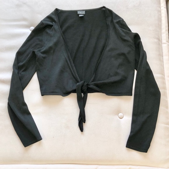 Cejon Accessories Black Tie Shrug - Picture 2 of 16